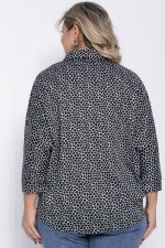 Рубашка Сладкий поцелуй (черно-серая) Б12328-4 LT Collection