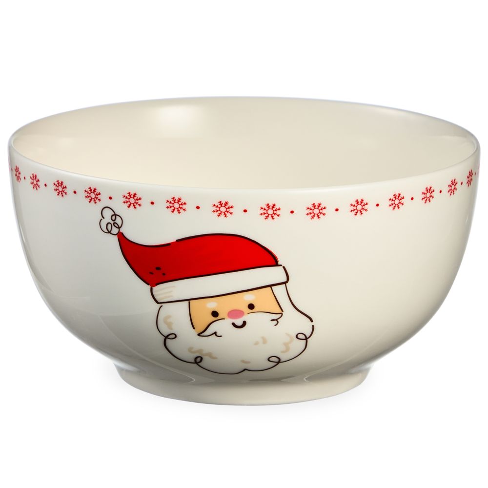 НАБОР ПОСУДЫ LEFARD "ДЕД МОРОЗ" 2 ПР. (КРУЖКА 360МЛ, САЛАТНИК 500МЛ)