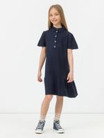 Платье темно-синее для девочки арт. АТ594