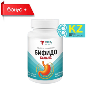 NEW ERA, БИФИДОБАЛАНС пробиотик с лакто-бифидобактериями №30