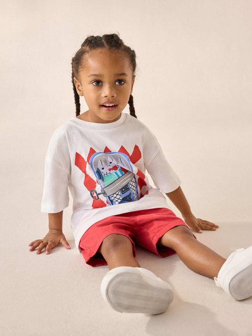 Футболка для мальчика Next E98-473, Белый