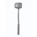 Молоток для мяса из алюминия (21 см 150г) ММ-1 1130