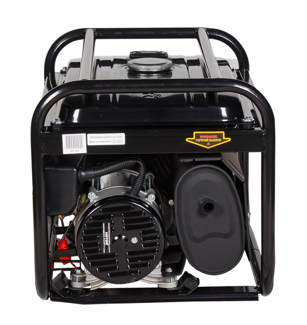 Портативный бензогенератор HUTER DY4000LX - [3 кВт / 220V] эл. старт