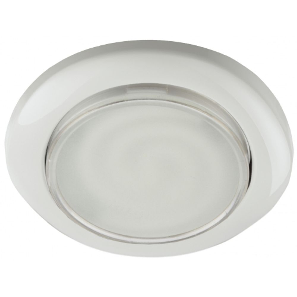 Светильник встраиваемый ЭРА KL35 WH (б/к) под лампу GX53 белый