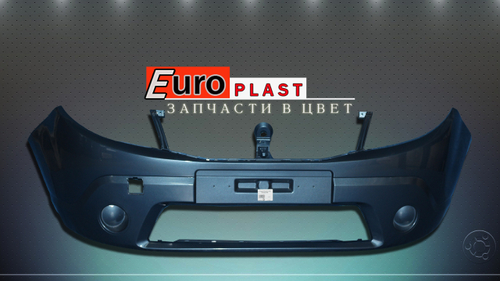 Передние бампера в цвет Renault Sandero 2009-2014