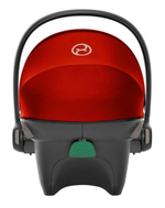 Коляска Cybex Talos S Lux SLV complete Aton S2 Hibiscus Red 3 в 1 Stone Grey с дождевиками