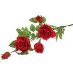 Цветок искусственный «Natur» 95см Роза красная