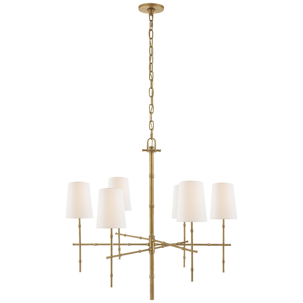 Люстра Visual Comfort Grenol Medium Modern Bamboo Chandelier