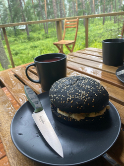 🏆Кухонный нож Alexander S N690 Camo G10