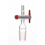 Керн 29/32 с прямым отводом, с краном PTFE