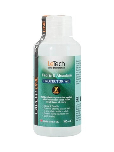 LeTech Expert Line Средство для защиты ткани и алькантары (Upholstery&Alcantara Protector WB) 100мл