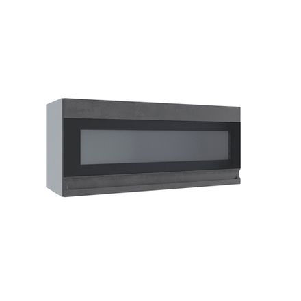 Кухня Модуль ПГСФ 800 Скала Бетон темный