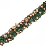 Гирлянда хвойная «Сказочное чудо» 1,8 м d=30 см, ПВХ, шампань (SST1950R-180)