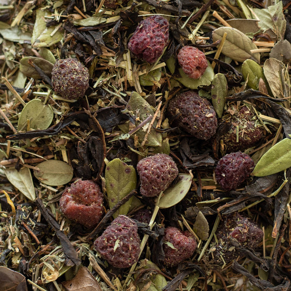 Иван чай с малиной и чабрецом в подарочном тубусе