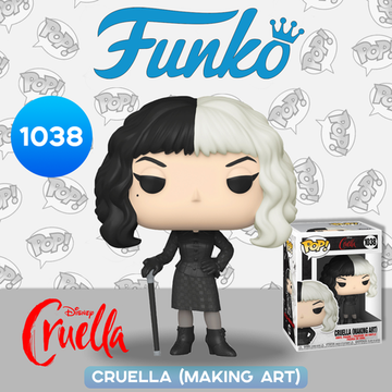 Фигурка Funko POP! Disney Cruella Cruella (Making Art) (1038) 54466