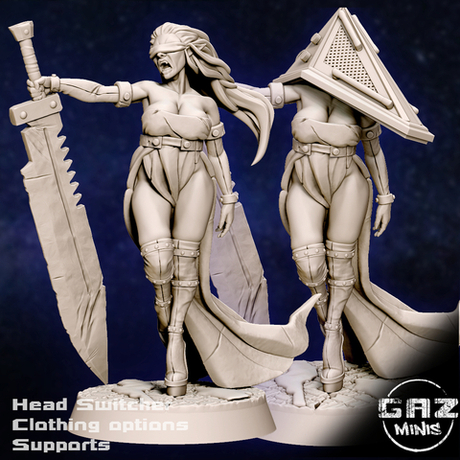 Миниатюра Пирамидоголовая 32-75мм