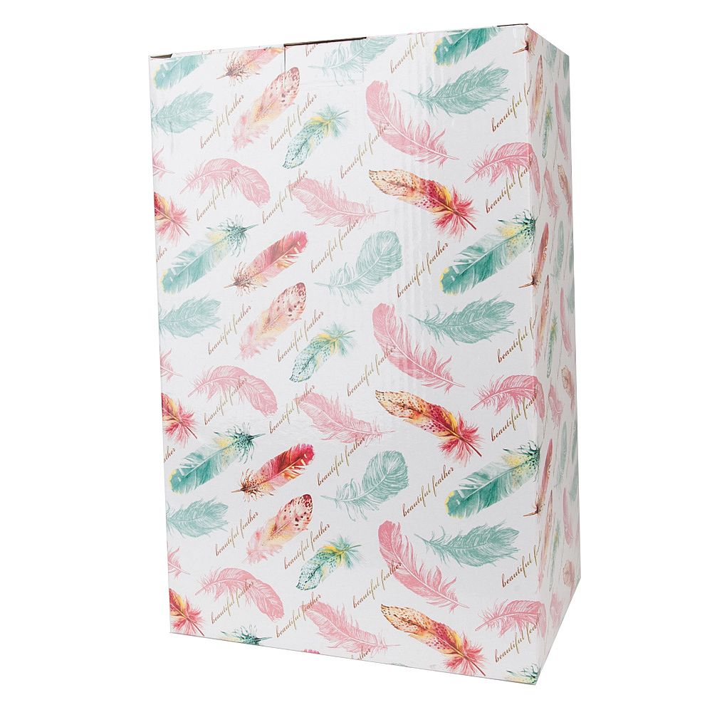 Кружки, набор 4шт. "Перья" на металлической подставке v=300мл. (керамика) (подарочная упаковка)