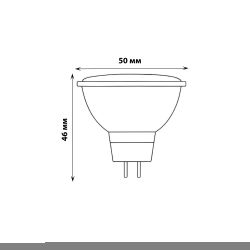 LED-JCDR-7W-3000K-GU5.3-38D-NR Лампа светодиодная. Форма JCDR. матовая. Серия Norma. Теплый белый свет 3000K. Угол свечения 38. Картон. ТМ Volpe