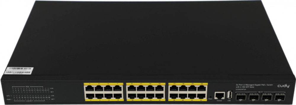Коммутатор управляемый Cudy GS5024PS4-400W