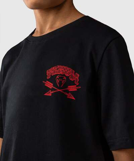 Футболка детская Venum Wolf Atak Black/Red