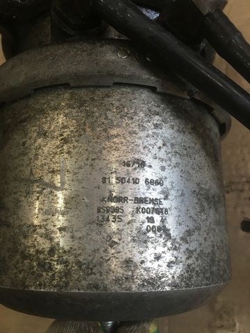 Энергоаккумулятор MAN TGL/TGM