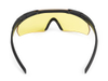 Очки стрелковые ShotTime Caracal, защитные, чёрные, линза жёлтая