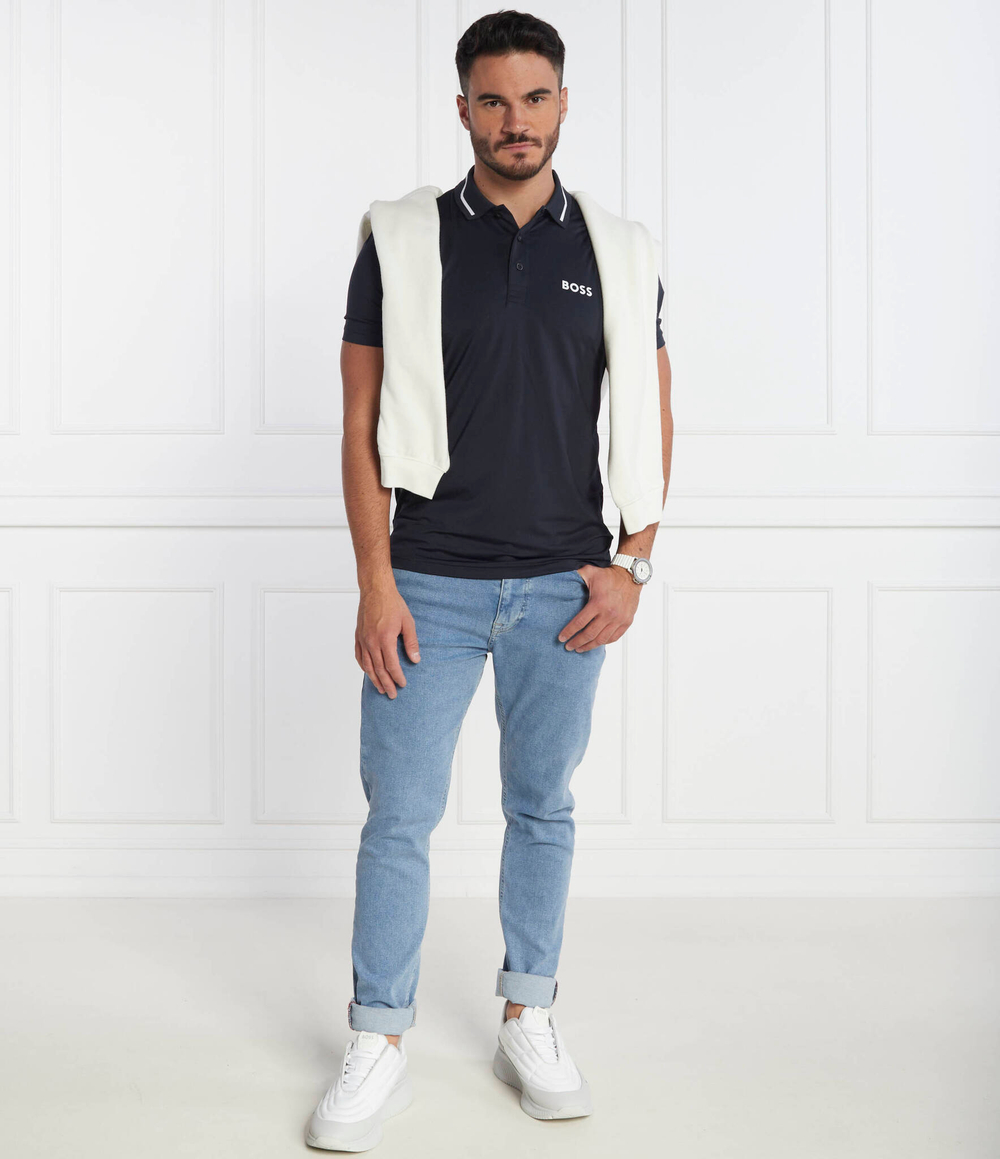 Поло Paddytech BOSS GREEN - темно-синий(50504667)