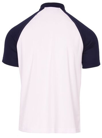 Мужское теннисное поло Sergio Tacchini Rispecchio - white/navy