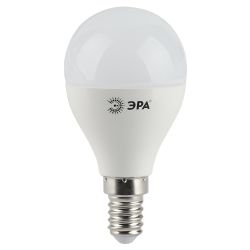 Лампочка светодиодная ЭРА STD LED P45-9W-840-E14 E14 / Е14 9Вт шар нейтральный белый свет