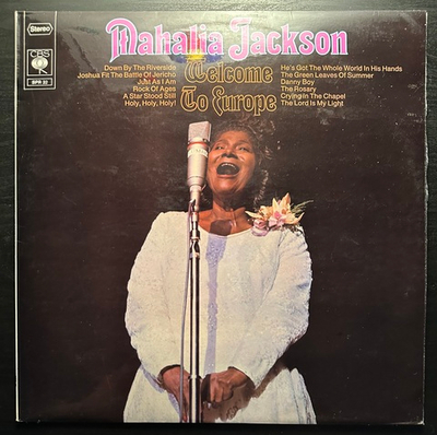 Mahalia Jackson - Welcome To Europe (Англия 1969г.)