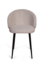 Стул Vito высокий, букле белый / опора конус