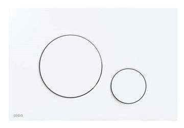 Инсталляция AlcaPlast AM101/1120-4:1 RU M670-0001, кнопка M670 белая, с шумоизоляцией