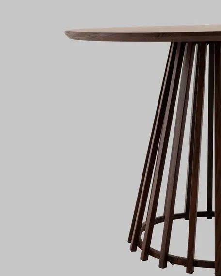 Стол обеденный Daphne 100*75 см орех