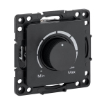 Стокгольм Механизм Светорегулятора 600W 220В винтовые клеммы черный EKF PROxima