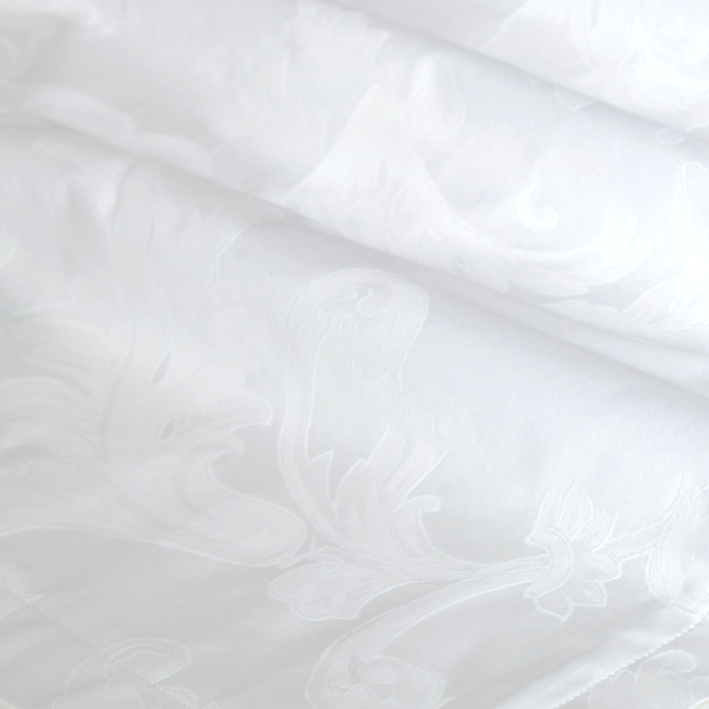 Постельное белье 2 спальное евро макси Сlaire&Caroll Lili белый жаккард