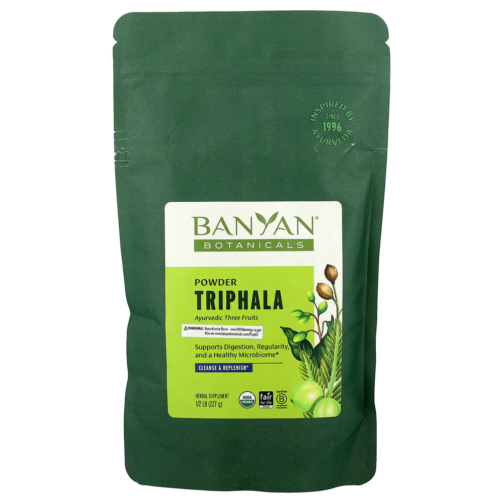 Banyan Botanicals, Трифала в порошке, 227 г (0,5 фунта)
