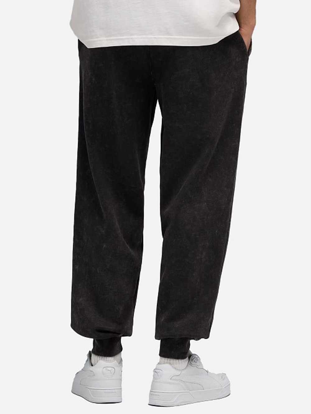 Брюки спортивные мужские PUMA ESS ELEVATED Relaxed Wash Sweatpants FL