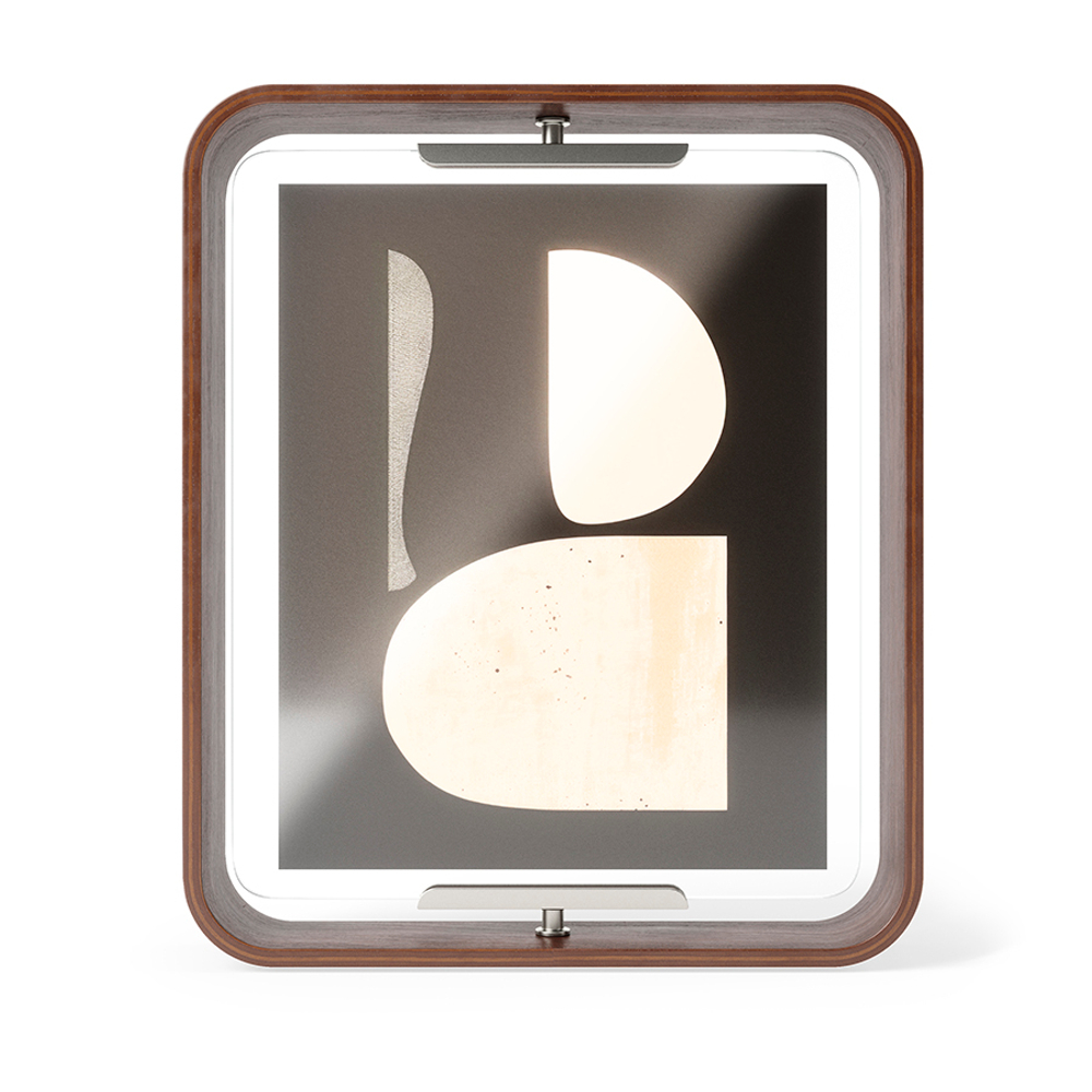 Фоторамка двухсторонняя bellwood, 26х31 см, орех