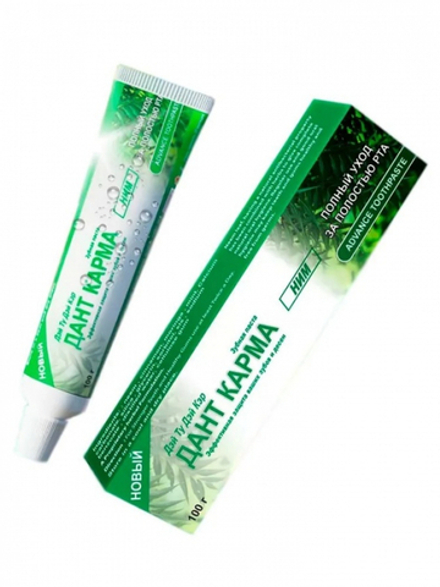 DAY2DAY Care Neem toothpaste Дант Карма Зубная паста Ним 100г