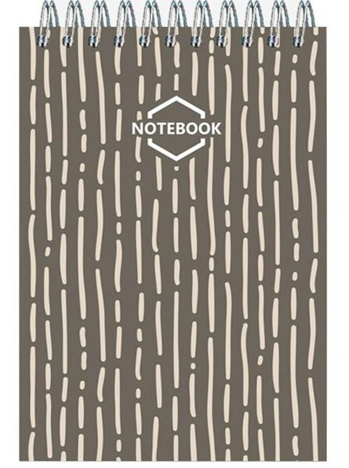 Блокнот Стильный Офис, А6, 40 листов, гребень