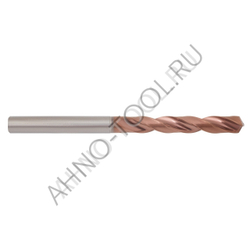 Сверло  6.0мм  твердосплавное 5D без подвода СОЖ. SP-X800050600 VHM AHNO по стали, чугуну, нерж. и ж