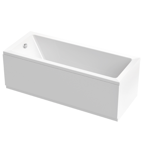 Акриловая ванна 170х80 см Cezares PLANE SOLO-170-80-49-W37 белая