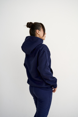 ХУДИ С КАПЮШОНОМ (синий)