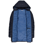 Куртка CMP Woman Snaps Hood Parka ,  артикул 30K3676, цвет Blue-sea (12NM)
