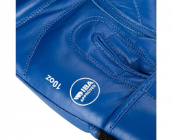 Перчатки боксерские IBA синие adiIBAG1