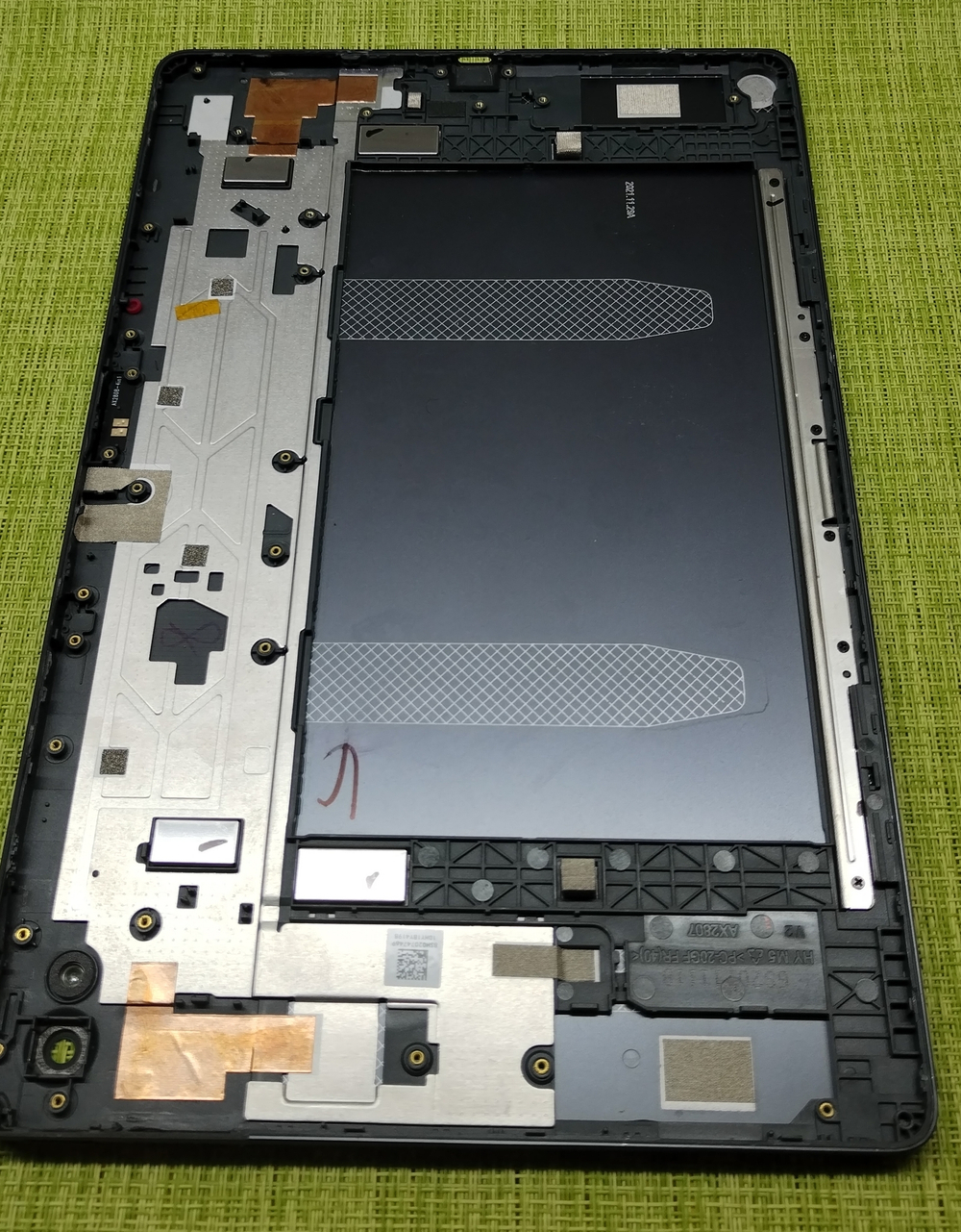 Lenovo Tab P11 (TB-J606F, TB-J606L) Задняя крышка (ORIG-SP)