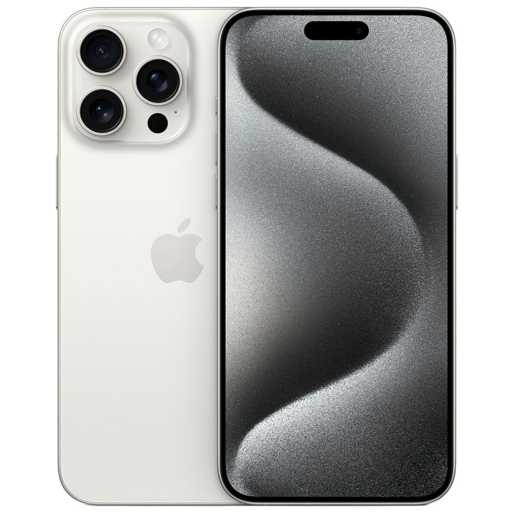 Смартфон Apple iPhone 15 Pro Max 1ТБ Белый Титан