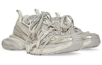 Balenciaga Balenciaga 3XL mesh lace-up distressed low-cut daddy shoes women's light beige