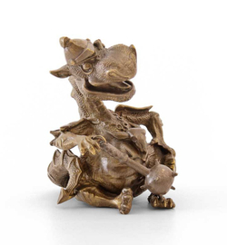 Бронзовая статуэтка "Дракон"