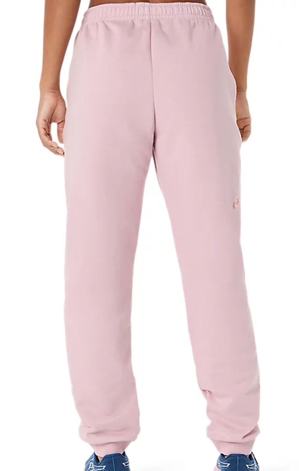 Женские теннисные брюки Asics Logo Fleece - morganite